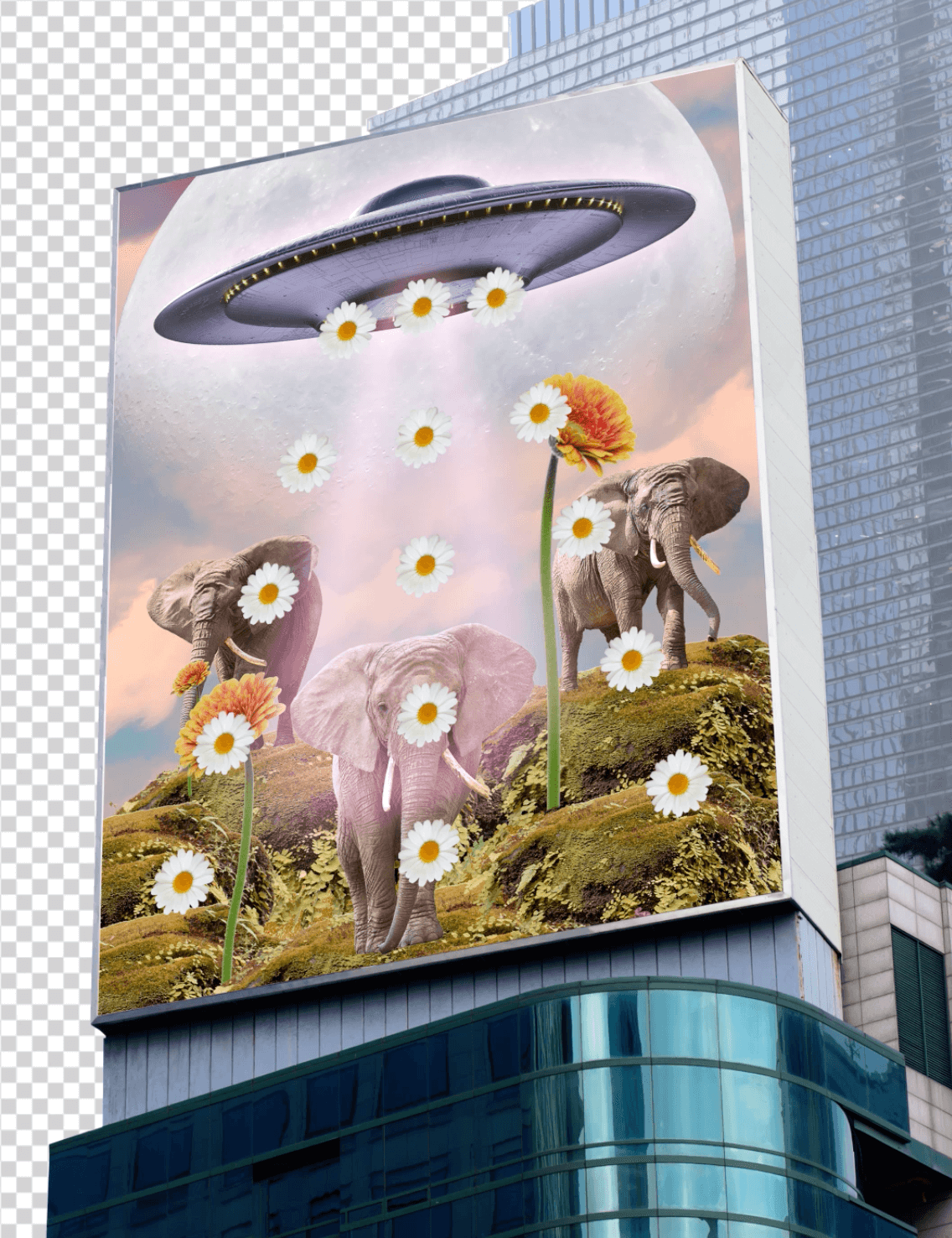 Adventurous Alien Billboard